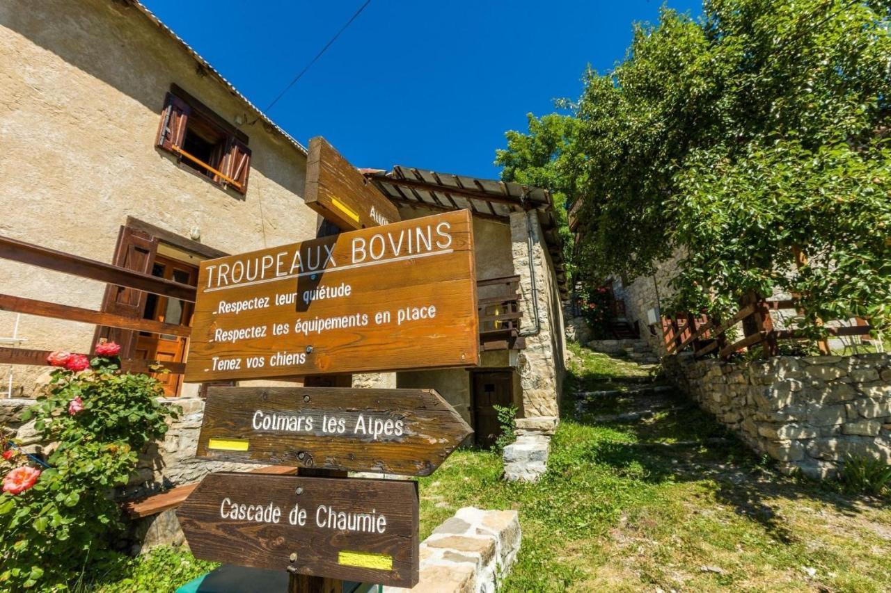 Studio Chaleureux A La Foux D'Allos Exterior foto